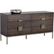 Jade Antique Brass / Dark Mango Dresser